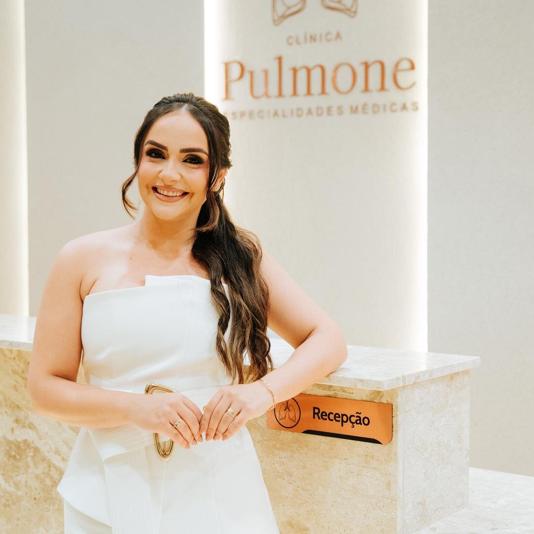 Recepção da Clínica Pulmone em Cacoal, RO